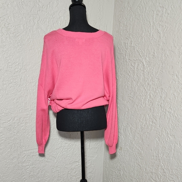 Abound V-Neck Knit Crop Sweater - Picture 4 of 5